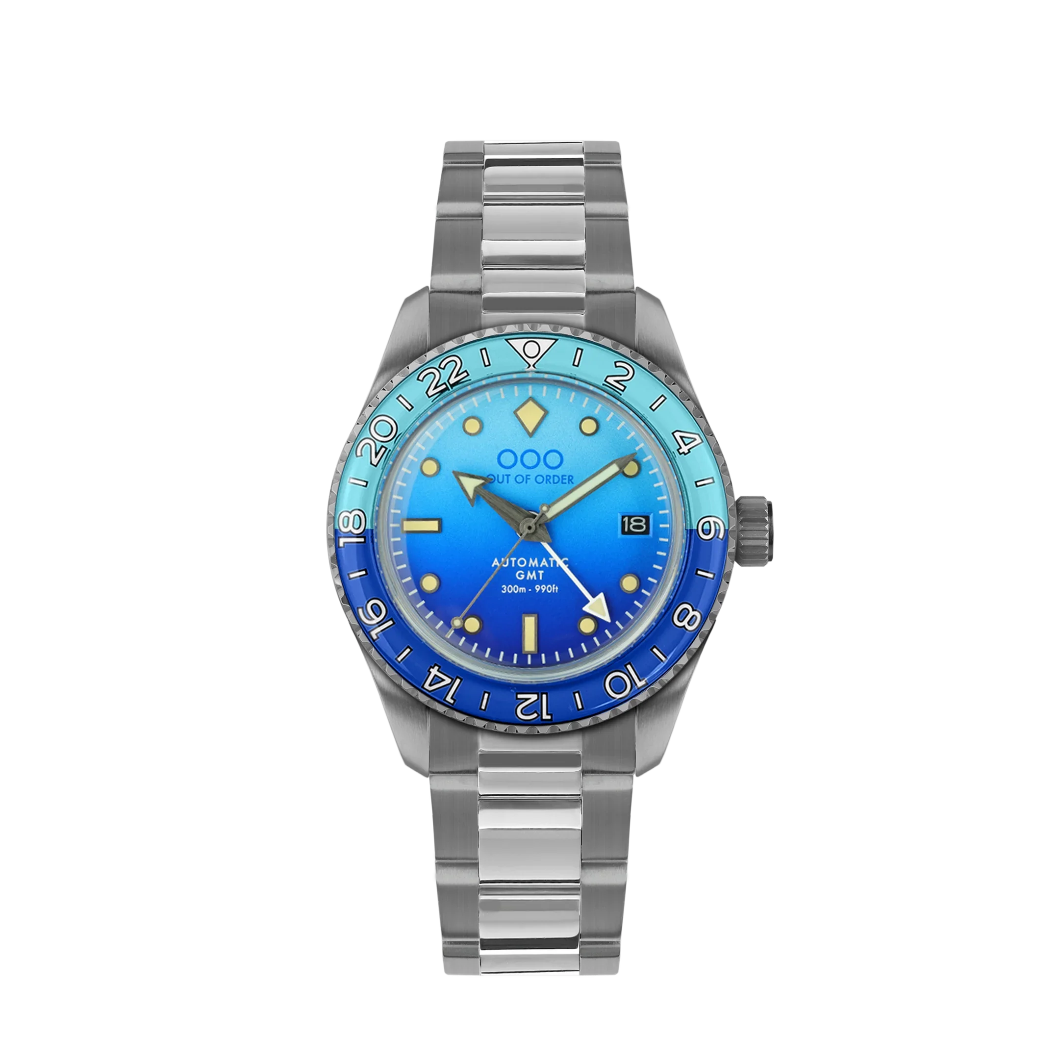 Out Of Order - SHAKER BOMBA BLU - ULTRA BRUSHED