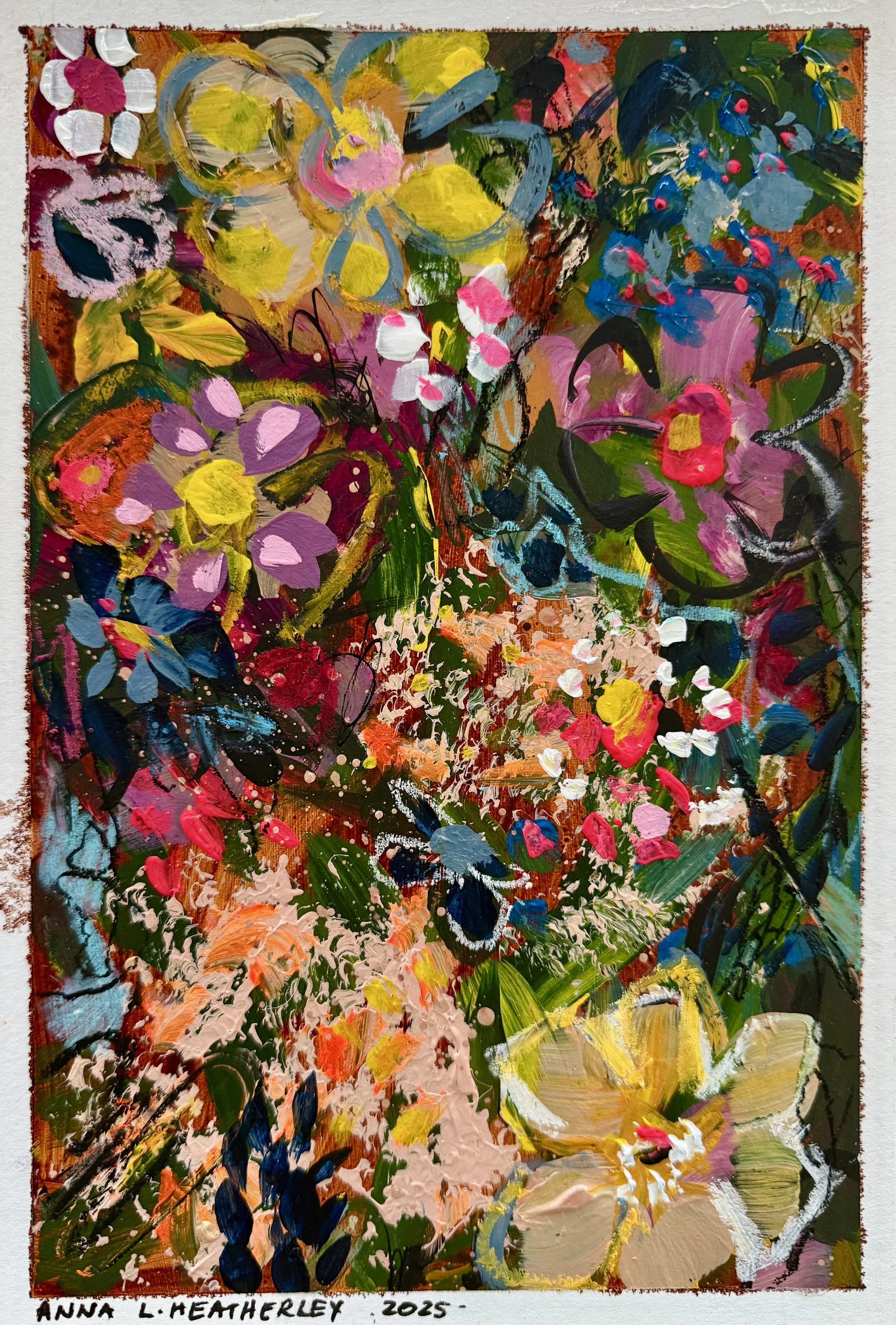 'FLOW HER #7' 2025 - Original Painting