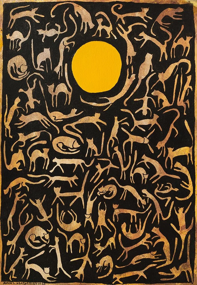 'GINGER MOON' 2025 -A2 Archival Print