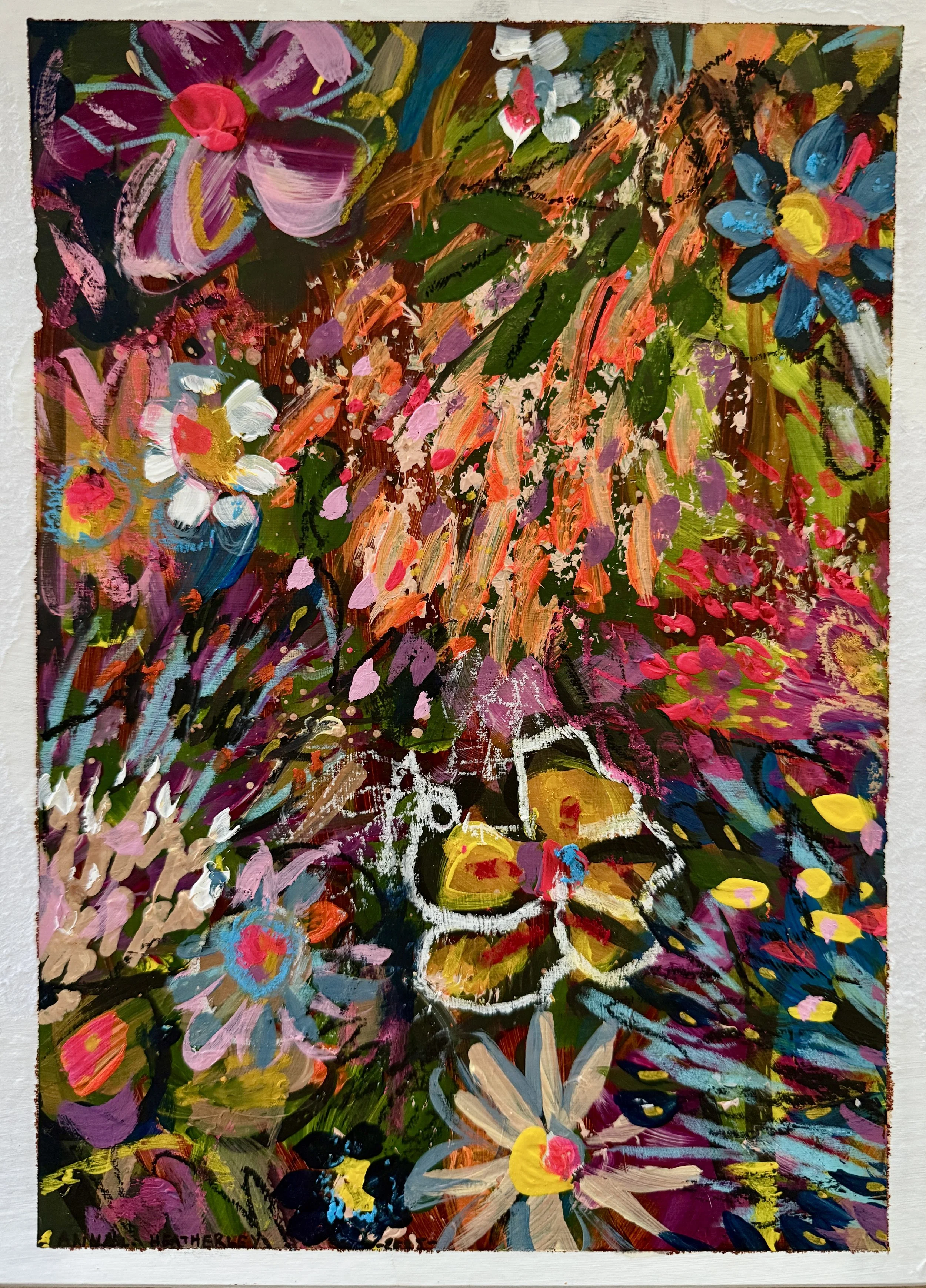 'FLOW HER #2' 2025 - Original Painting