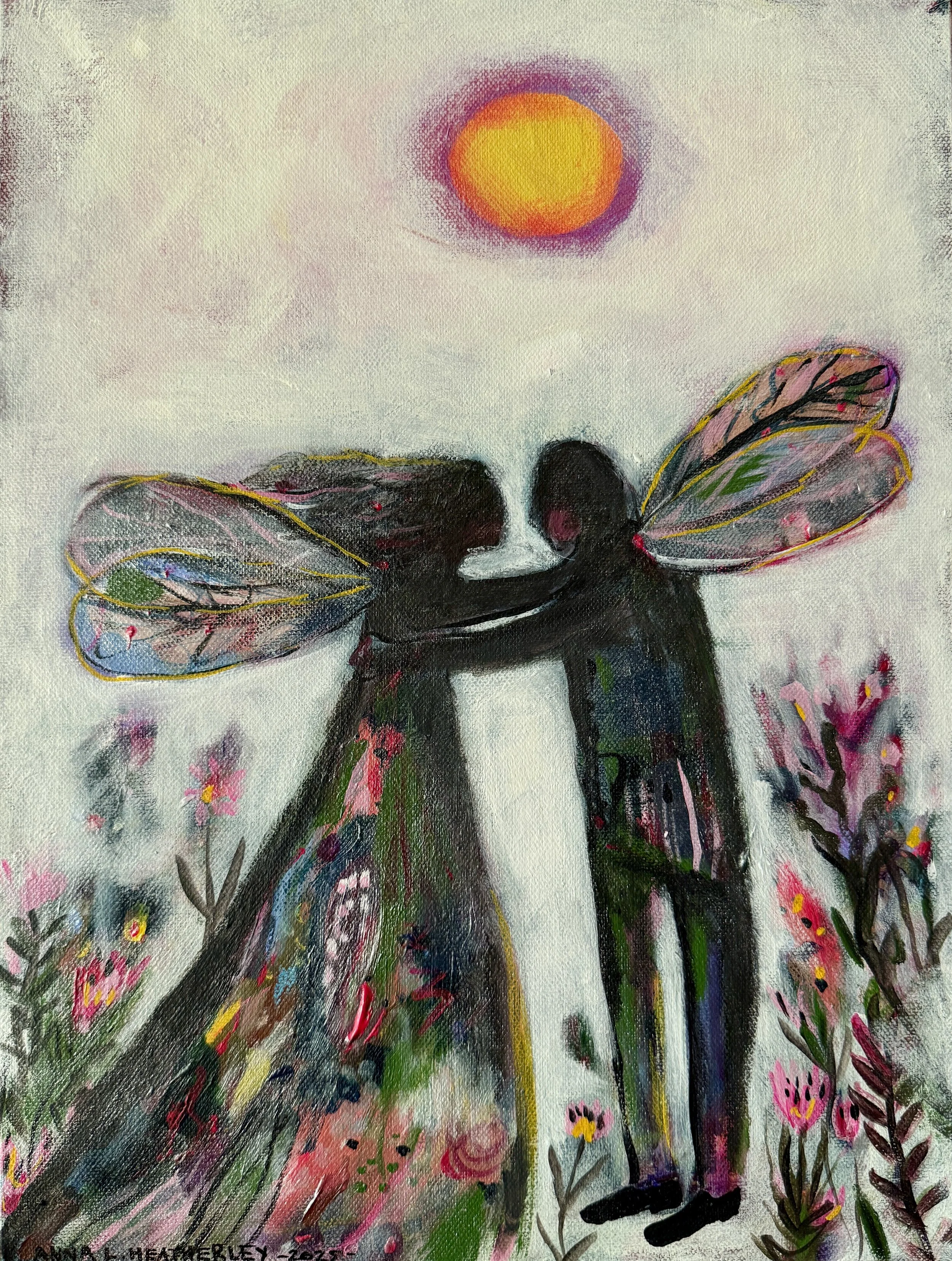 'PARENT MOTHS' 2025 - Original Painting
