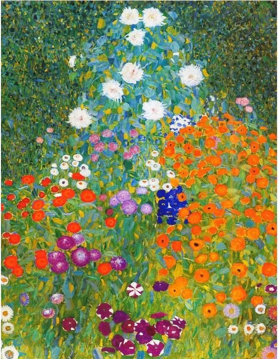 "Gustav Klimt" Art Nouveau "Gardens"