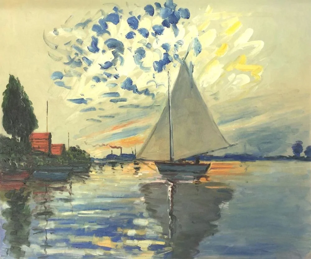 Come Paint with me on Claude Monet's Seine River