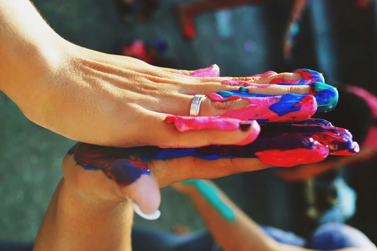 The Joy of Expressive Finger Painting 
