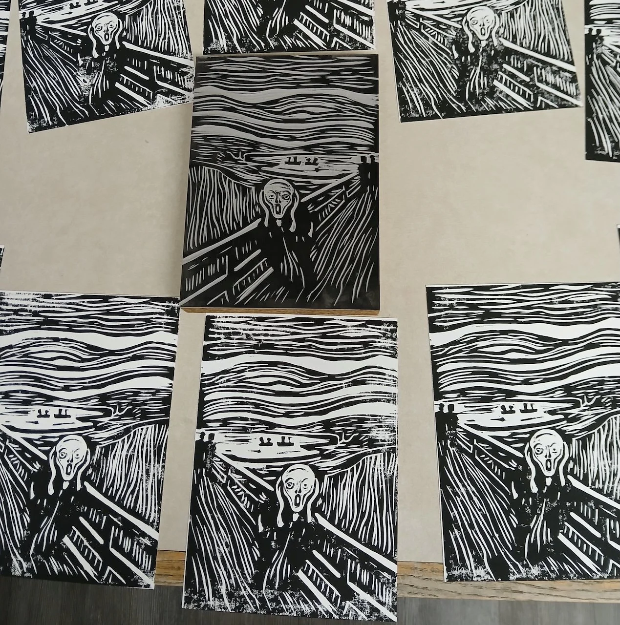 Lino Block Printing