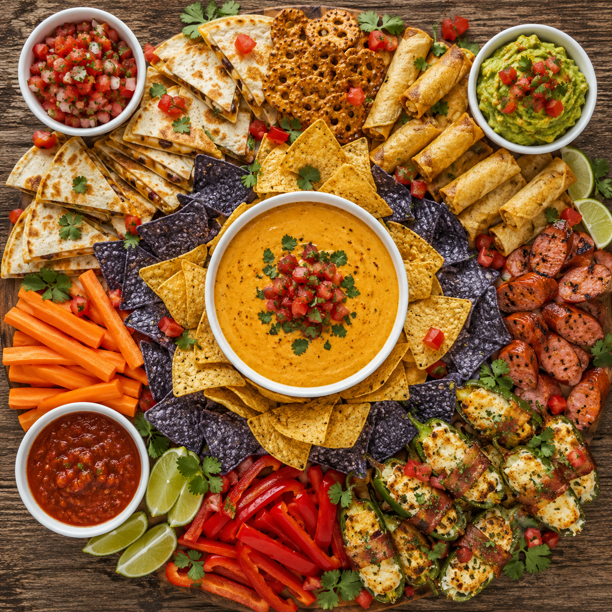 The Ultimate 4th of July Queso Board: What to Serve for the Perfect Backyard Party