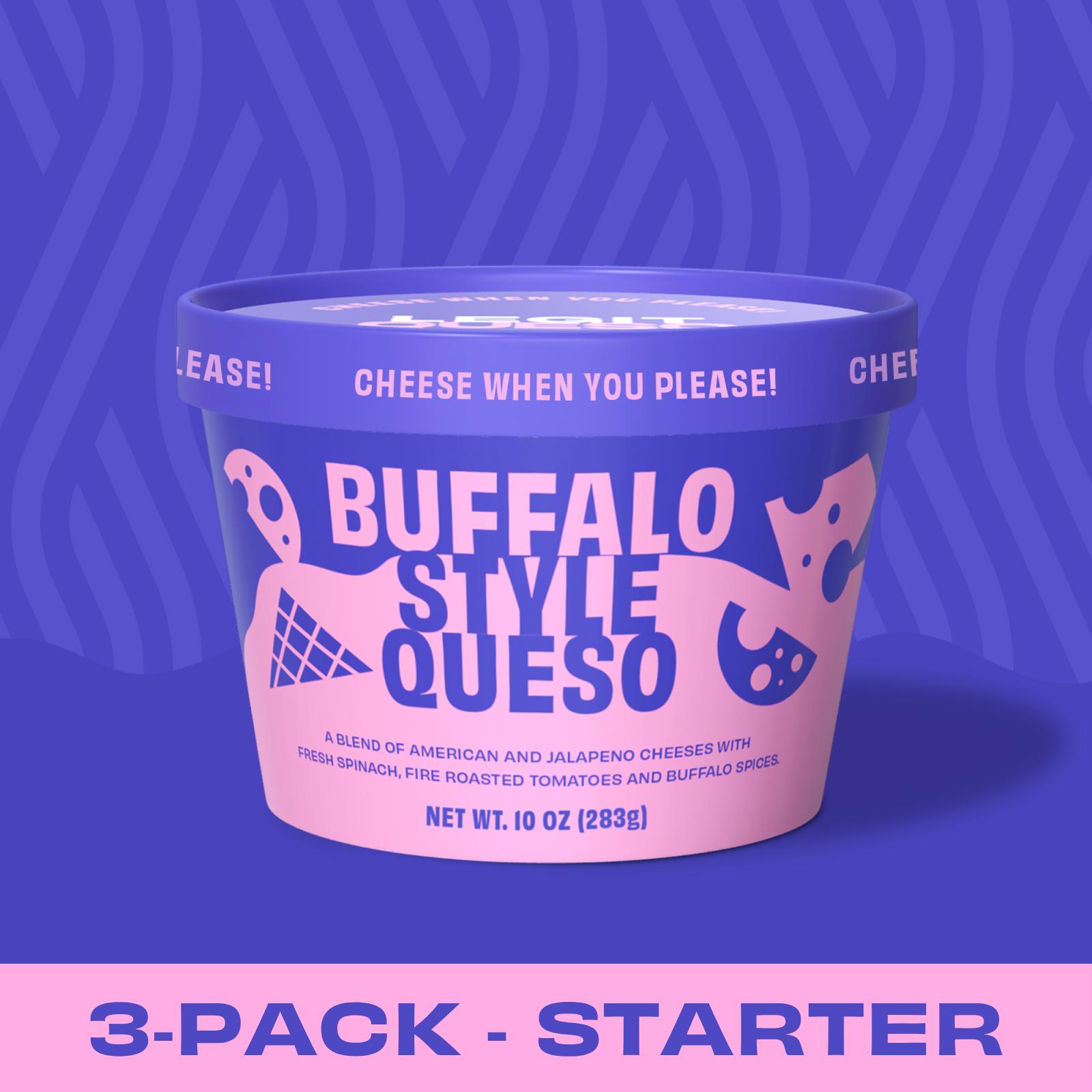 Buffalo Style Queso - Starter 3 Pack