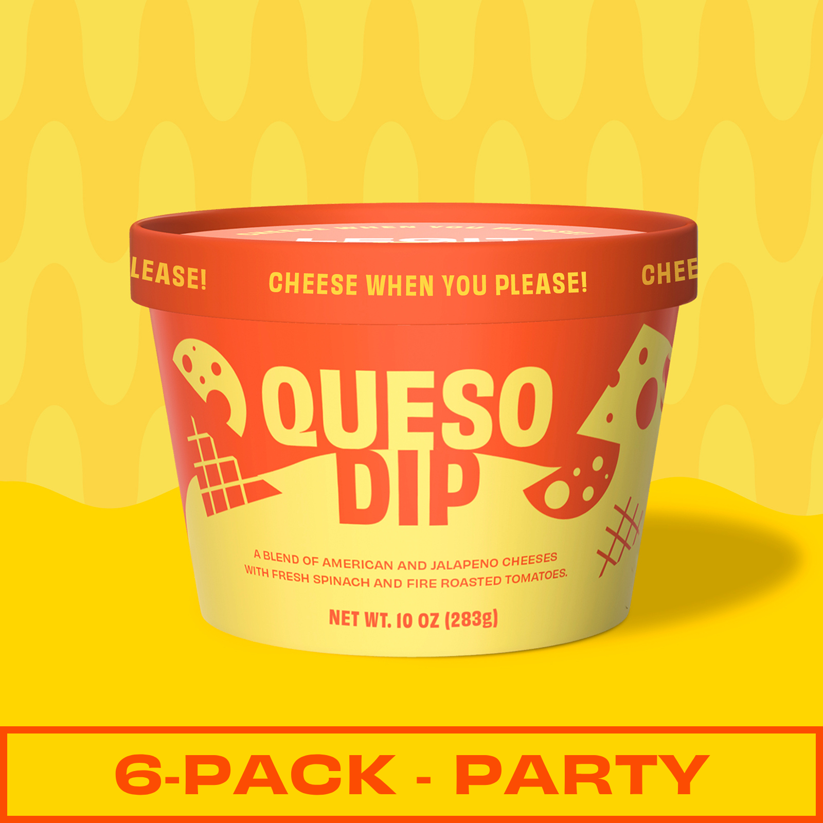Queso Dip - Party 6 Pack