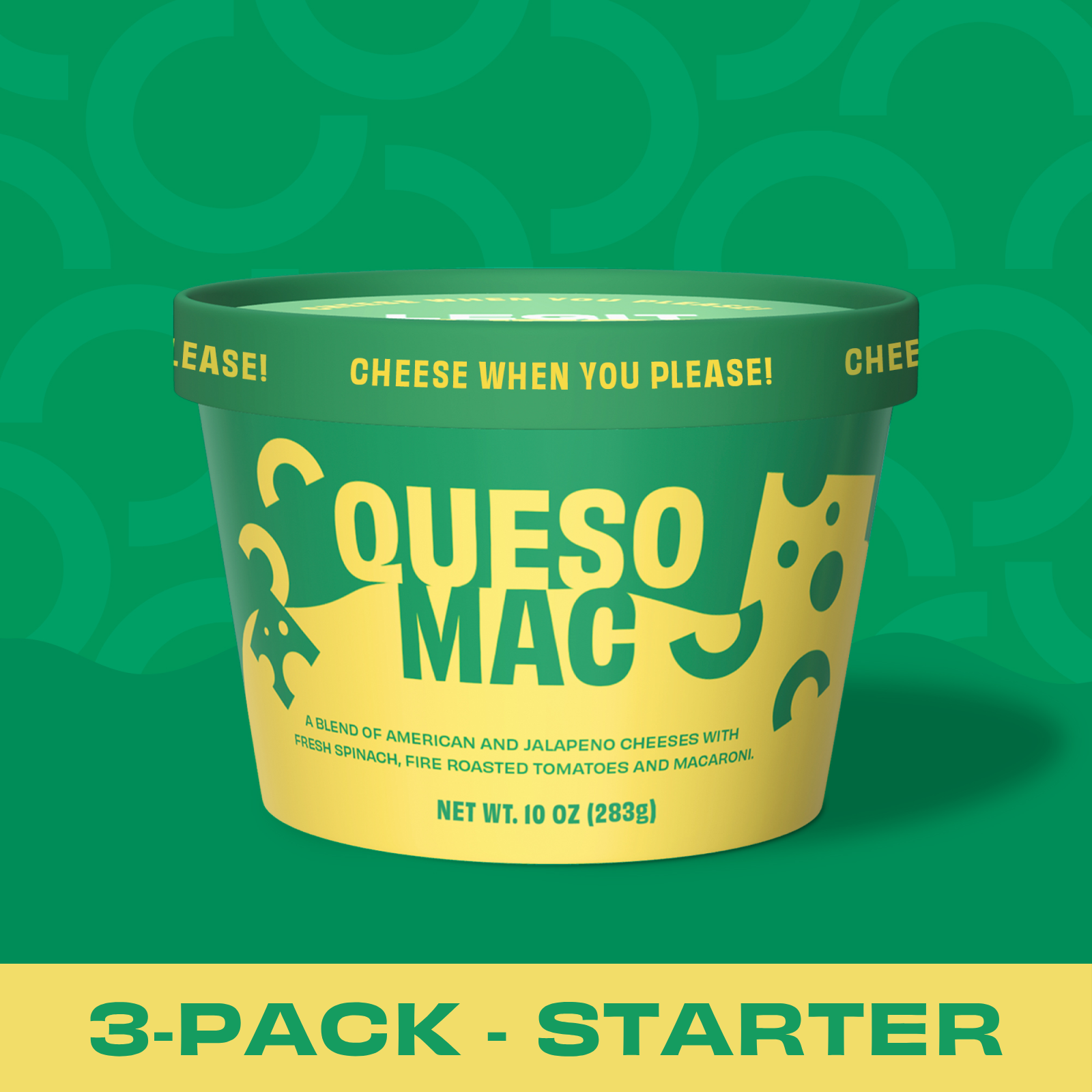 Queso Mac - Starter 3 Pack
