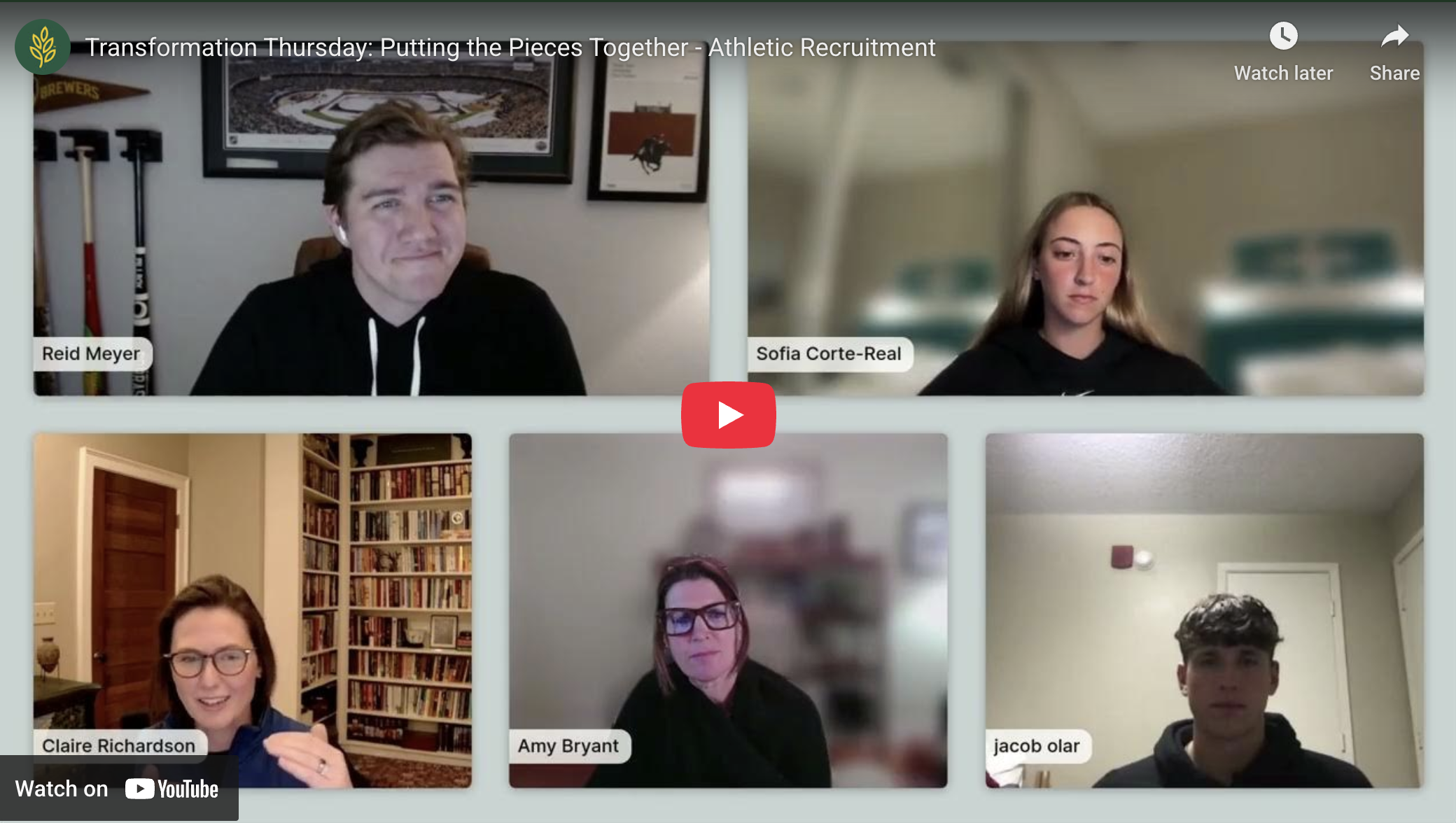 Putting the Pieces Together - Athletic Recruitment Panel Discussion