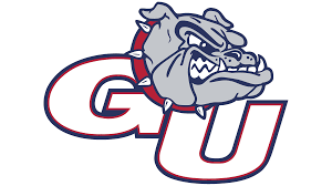 Gonzaga Graphic logo of a bulldog with the letters 'GU' in maroon and white. A2A Academy, College Recruiting, Admissions Support, College Acceptances, Student-Athlete Support