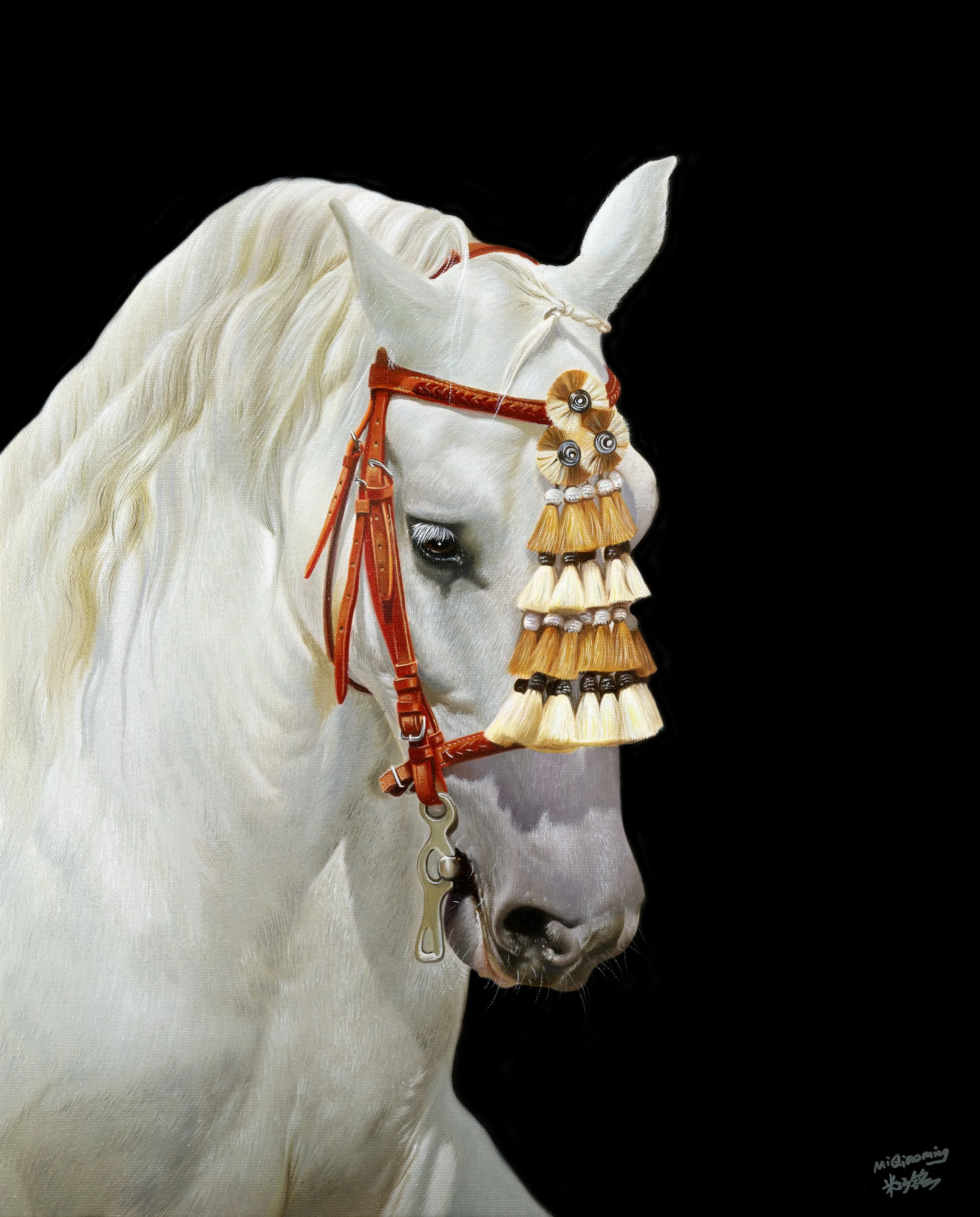 玉骢 54×42cm 布面油画 2025.jpg