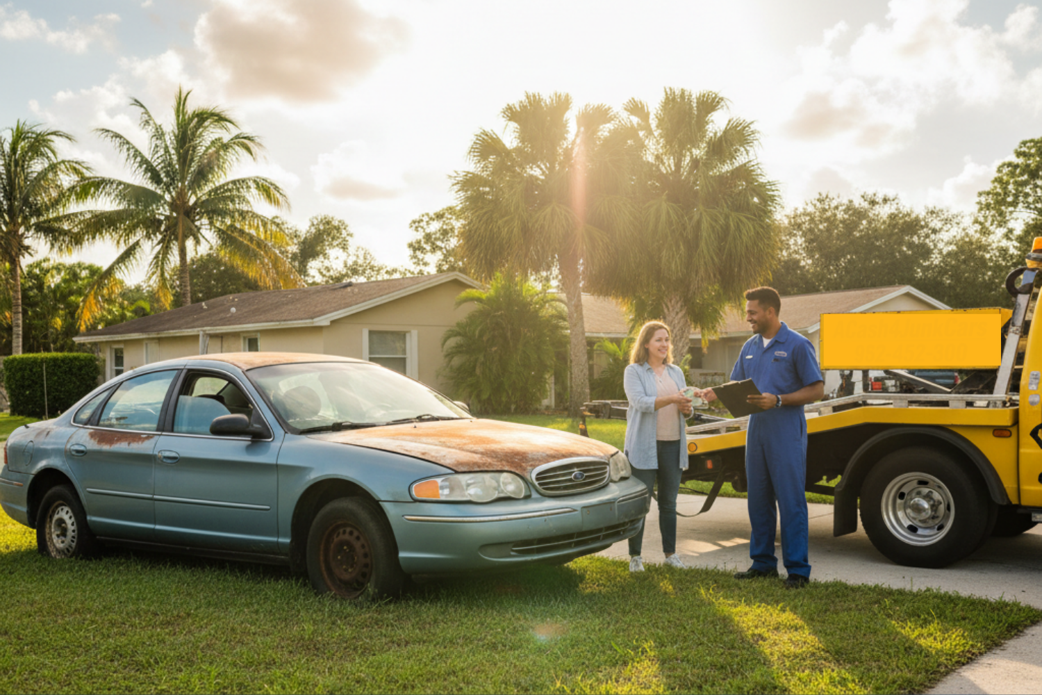 The Cost &amp; Benefit: Letting Us Tow Your Junk Vehicle Same Day