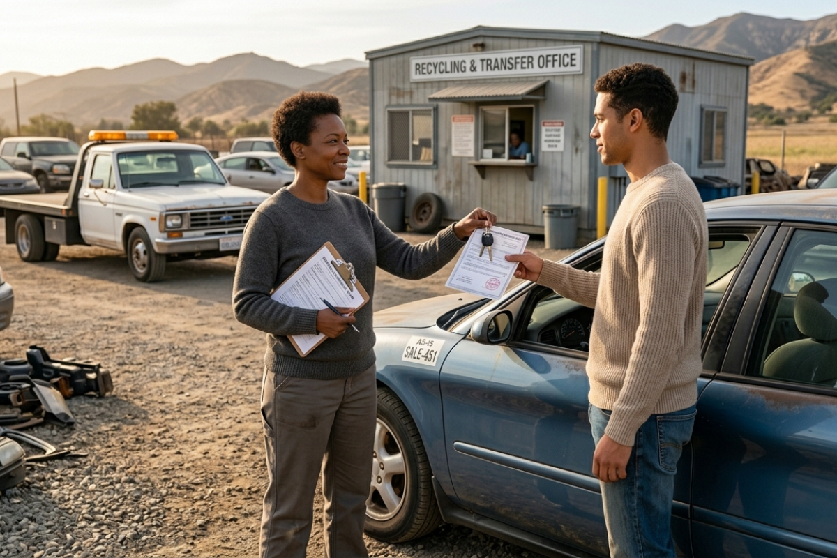 How to Safely Transfer Ownership When Selling a Junk Vehicle