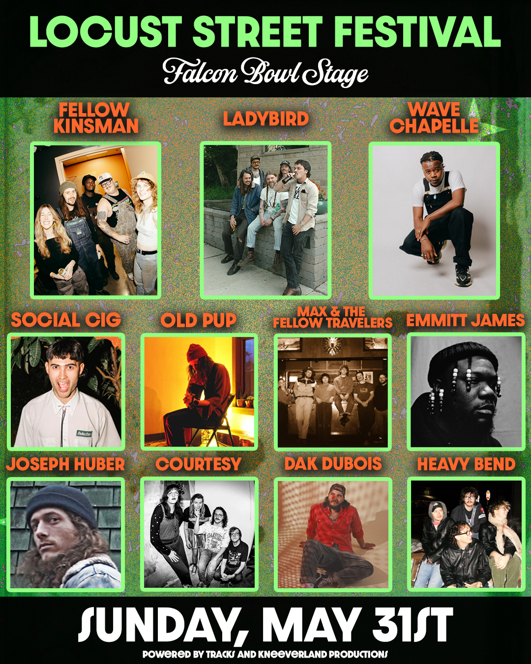 Custom Festival Lineup Design