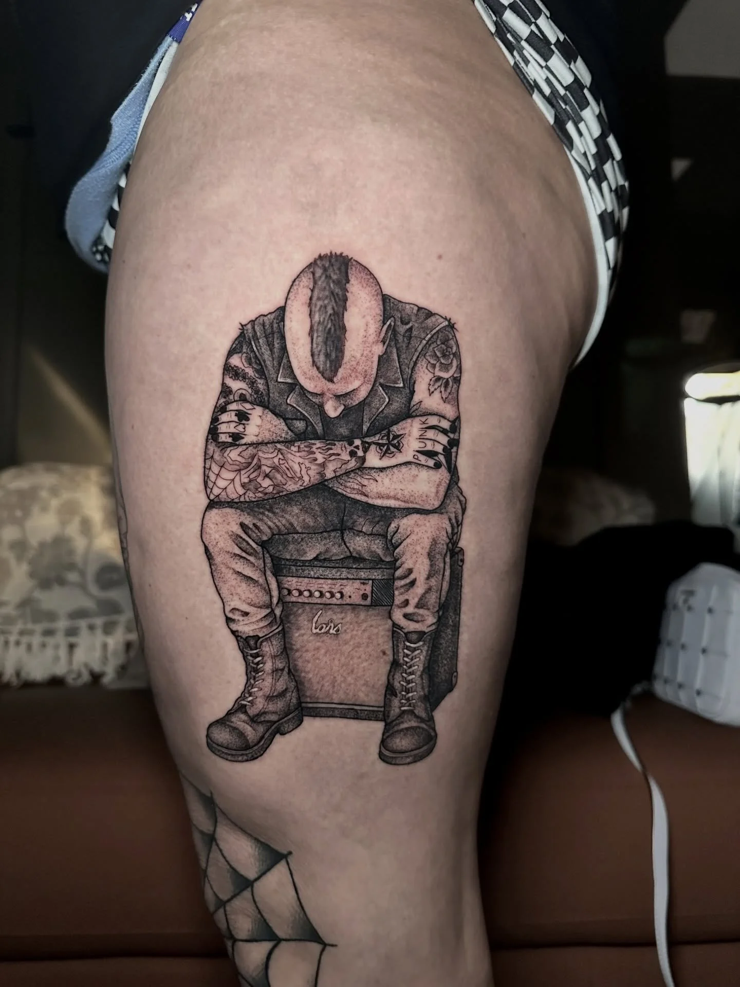 Lars 🎸🤘🏼 

&bull;
&bull;
&bull;

#lars #rancid #rancidtattoo #punktattoo #punkrock