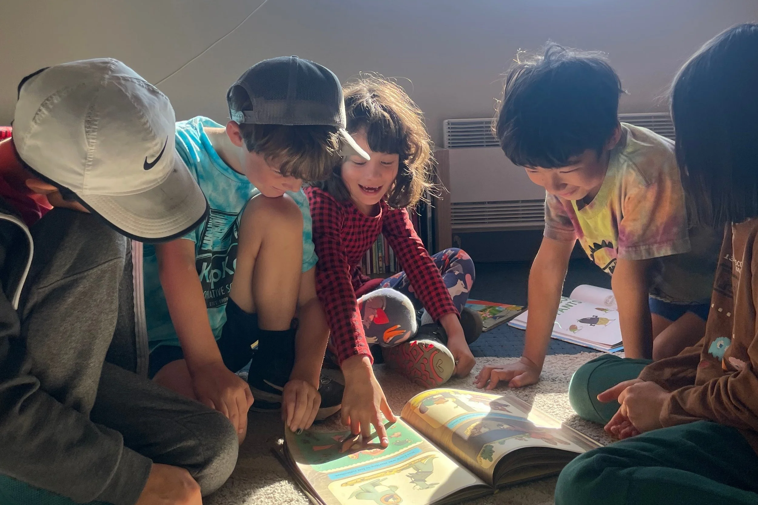 Storytime with friends