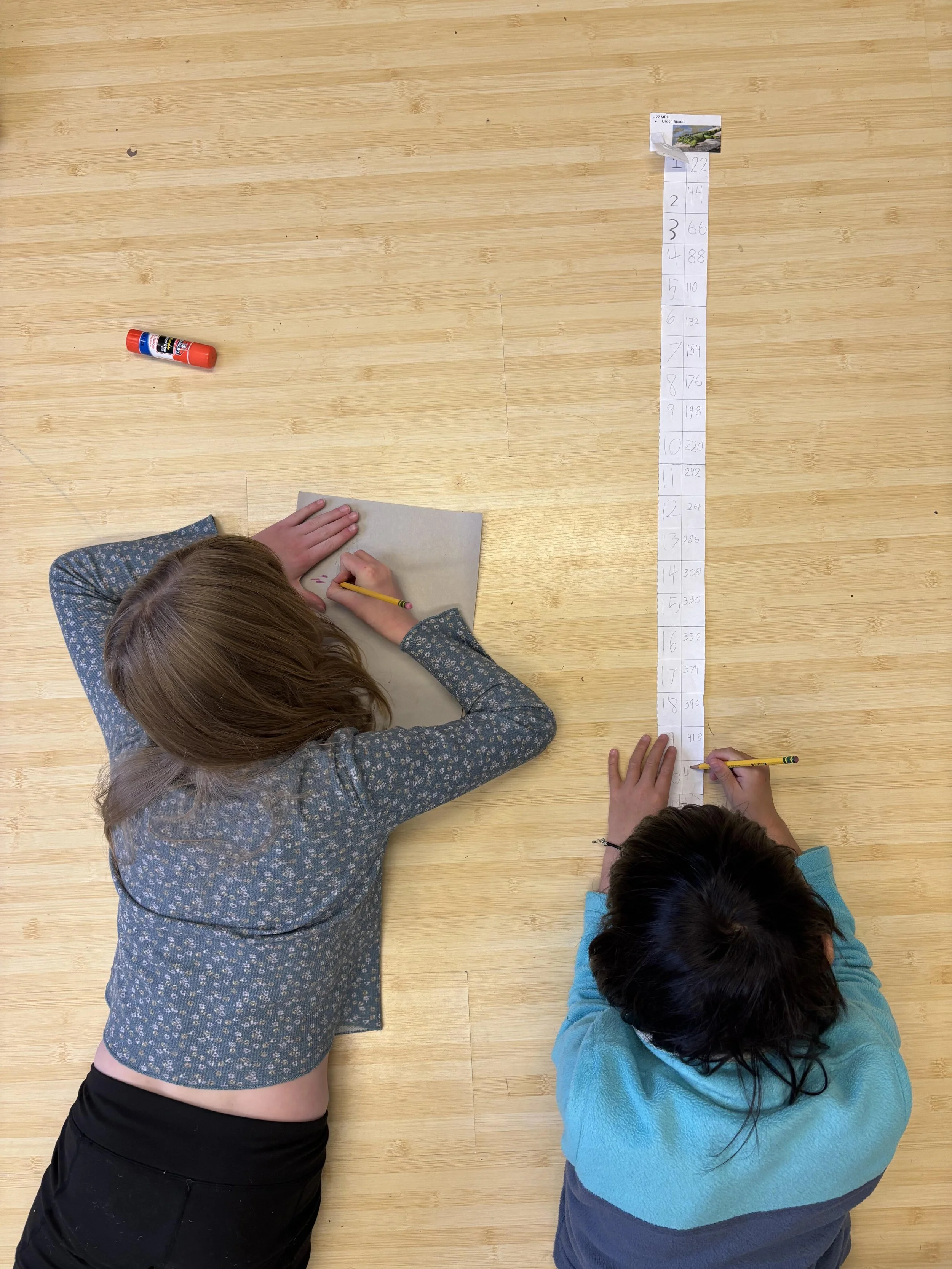 working on big paper for big numbers