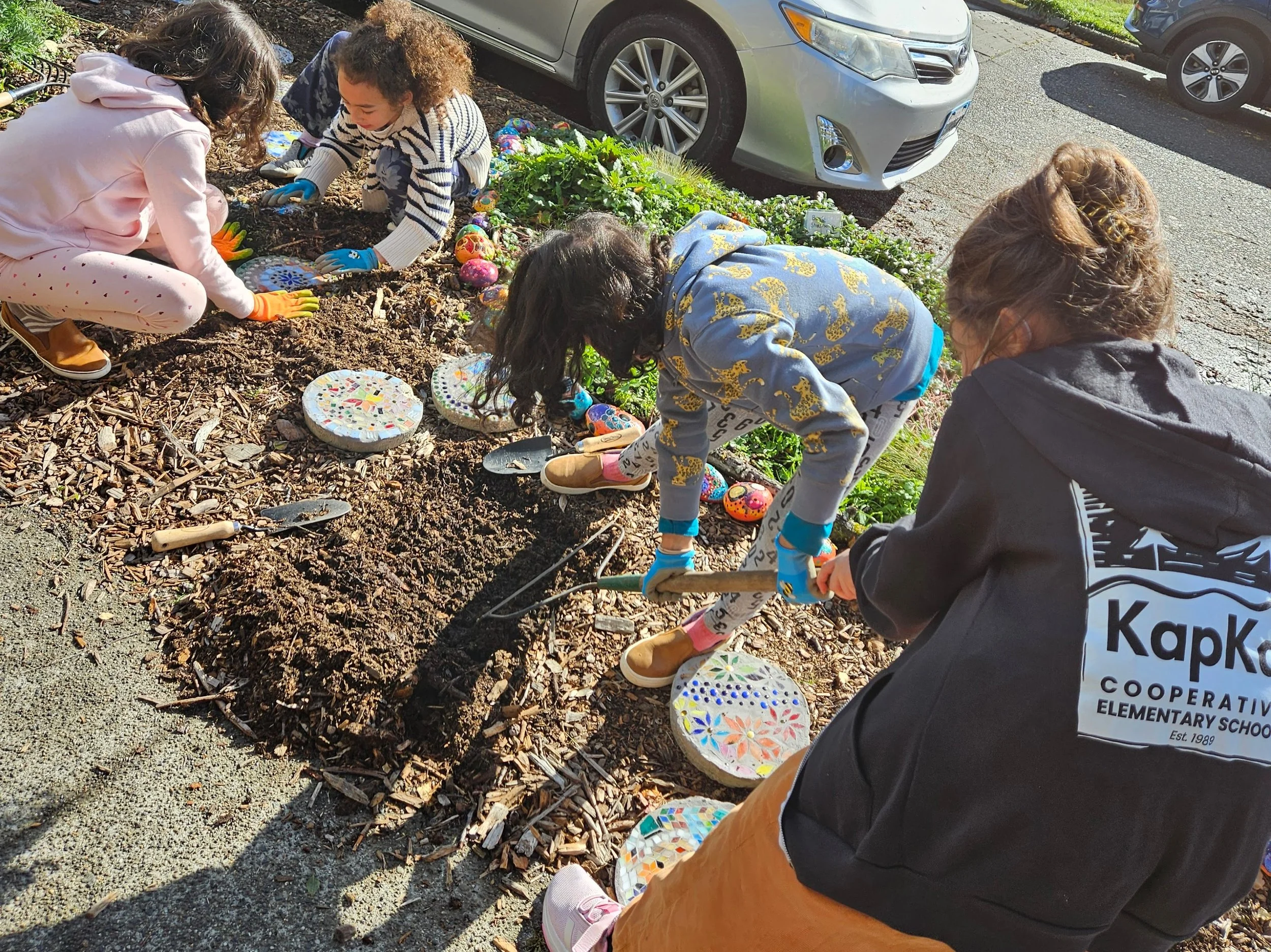 gardening at school