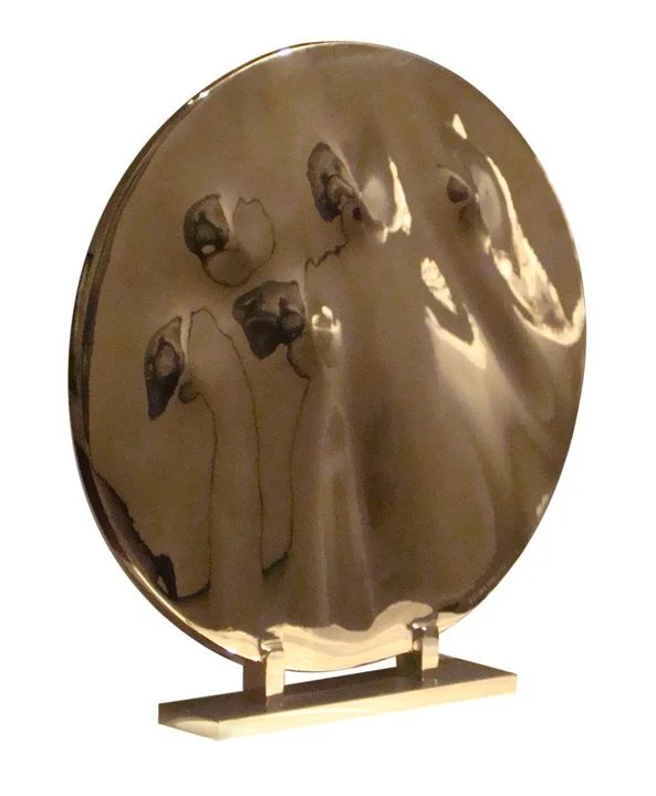 Sun Disk 1 - Bronze & Nickel - 23.6’x21.6’x3.1’.JPG
