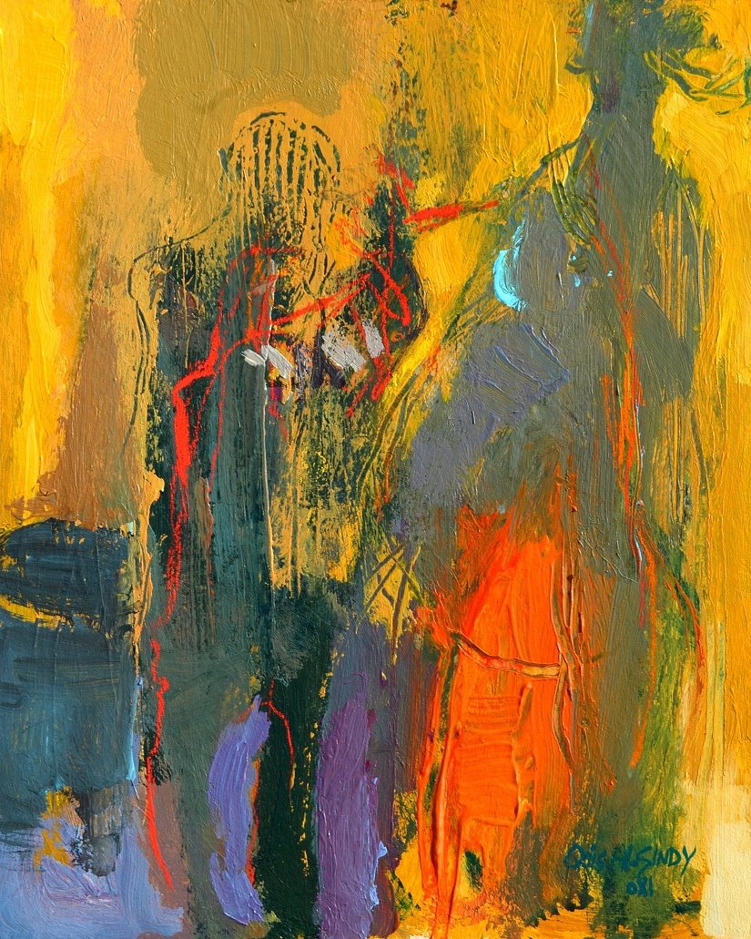Pregnancy - 8X10' - Acrylic and Oil on Canvas.JPG