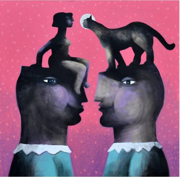 The Shadow - Acrylic on Canvas - 59x59' - 2018.jpg