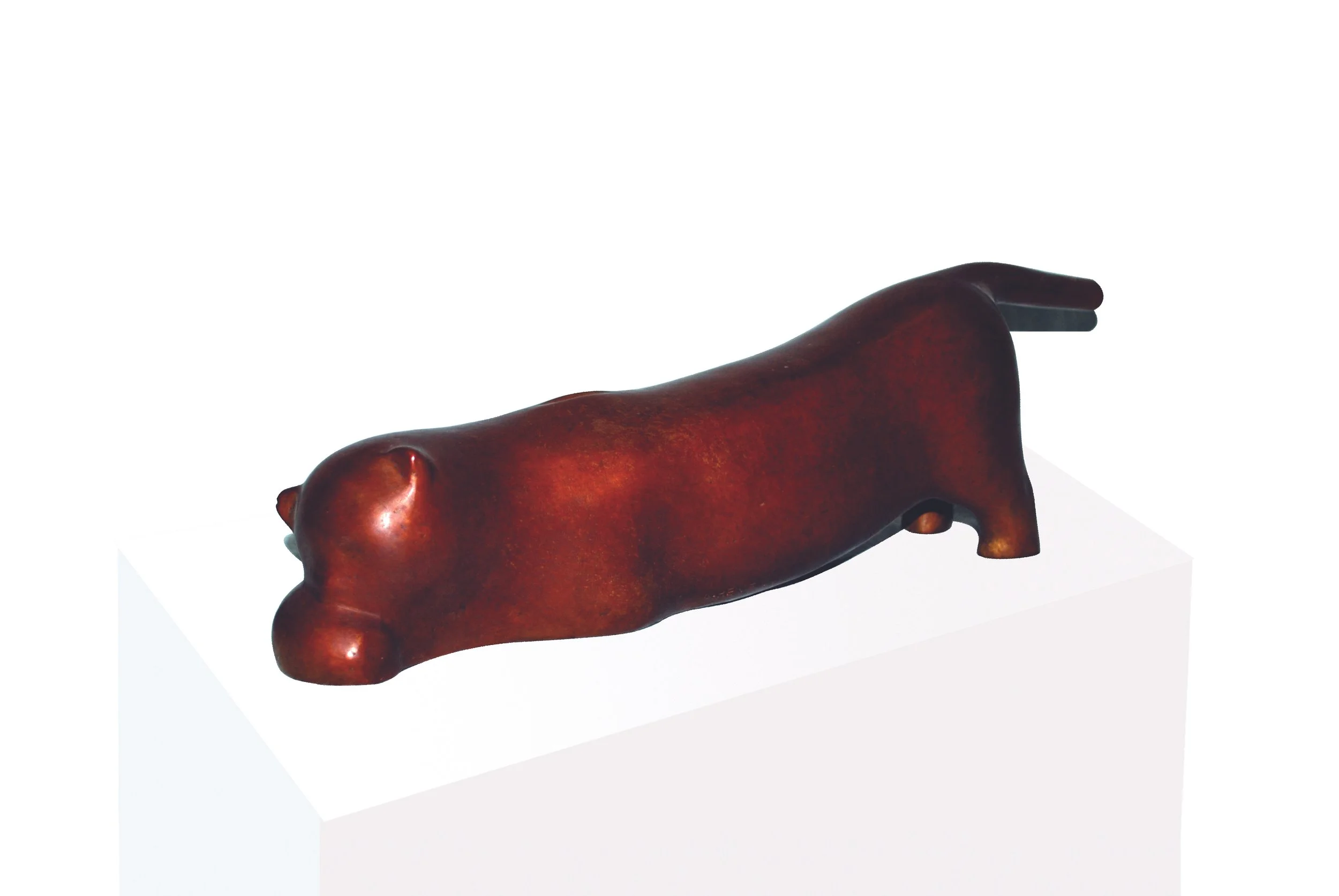 Playfulness - Bronze - 4.7'x16.1'x33.5' - Paris 1979.jpg