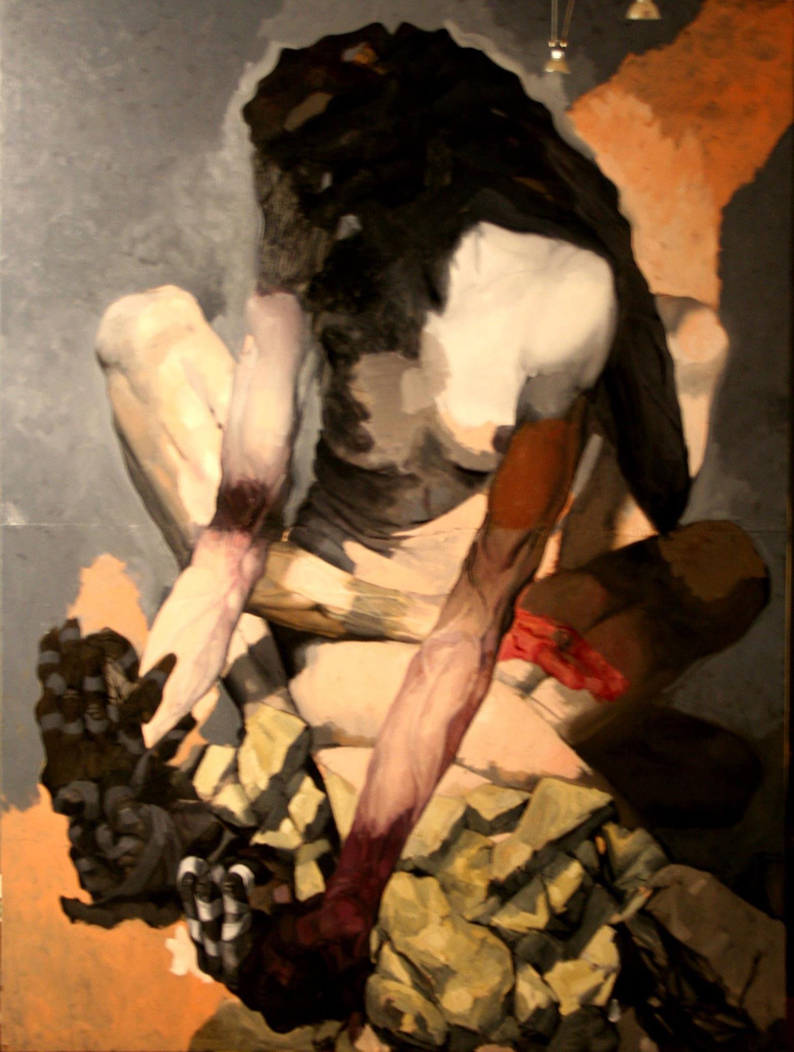 Ashes, 78.7'x59', oil on canvas, 2013.jpg
