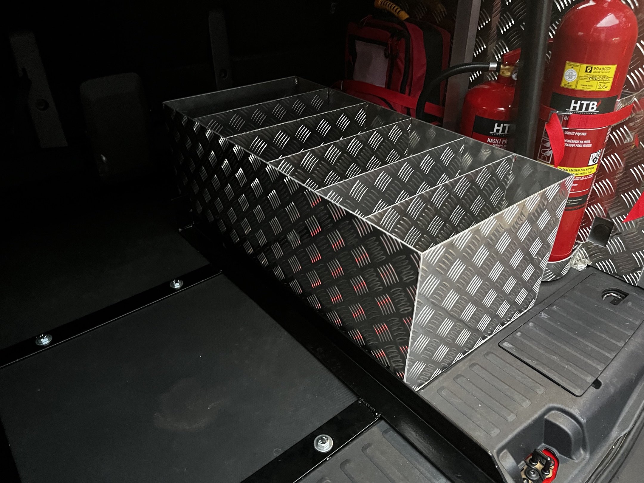 box na požární hadice 6ks, Al slza