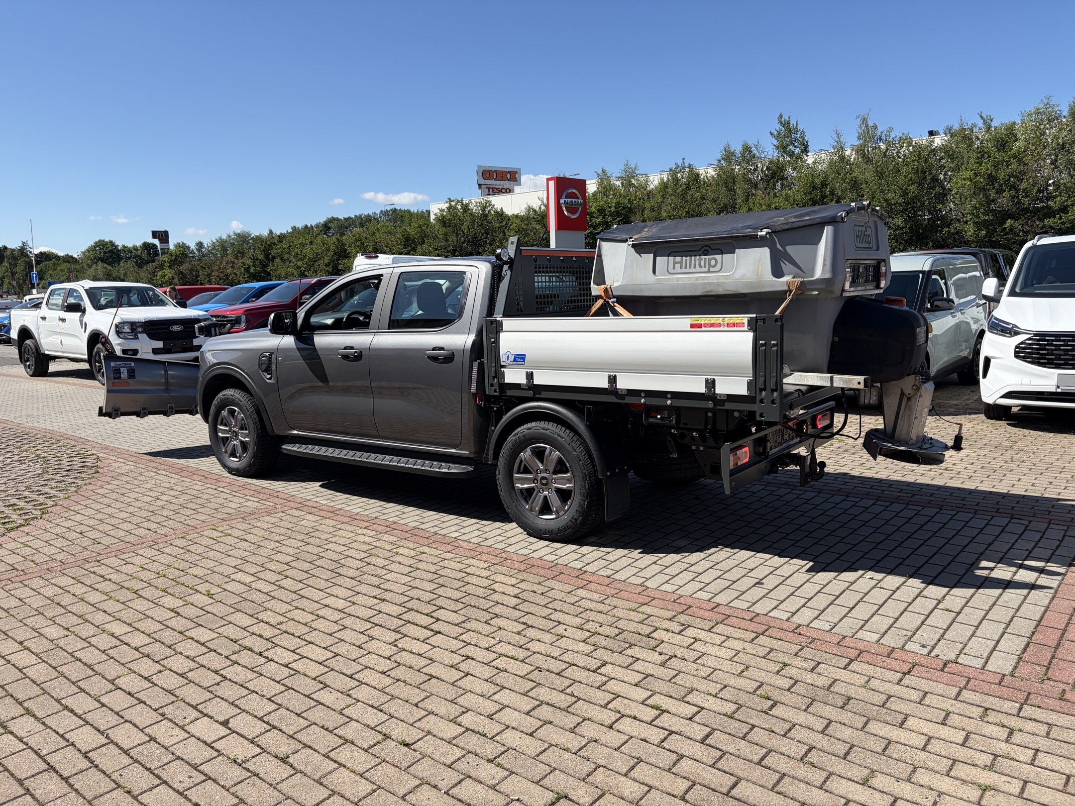 radlice, rozmetadlo, Hilltip, DoubleCab, Ranger