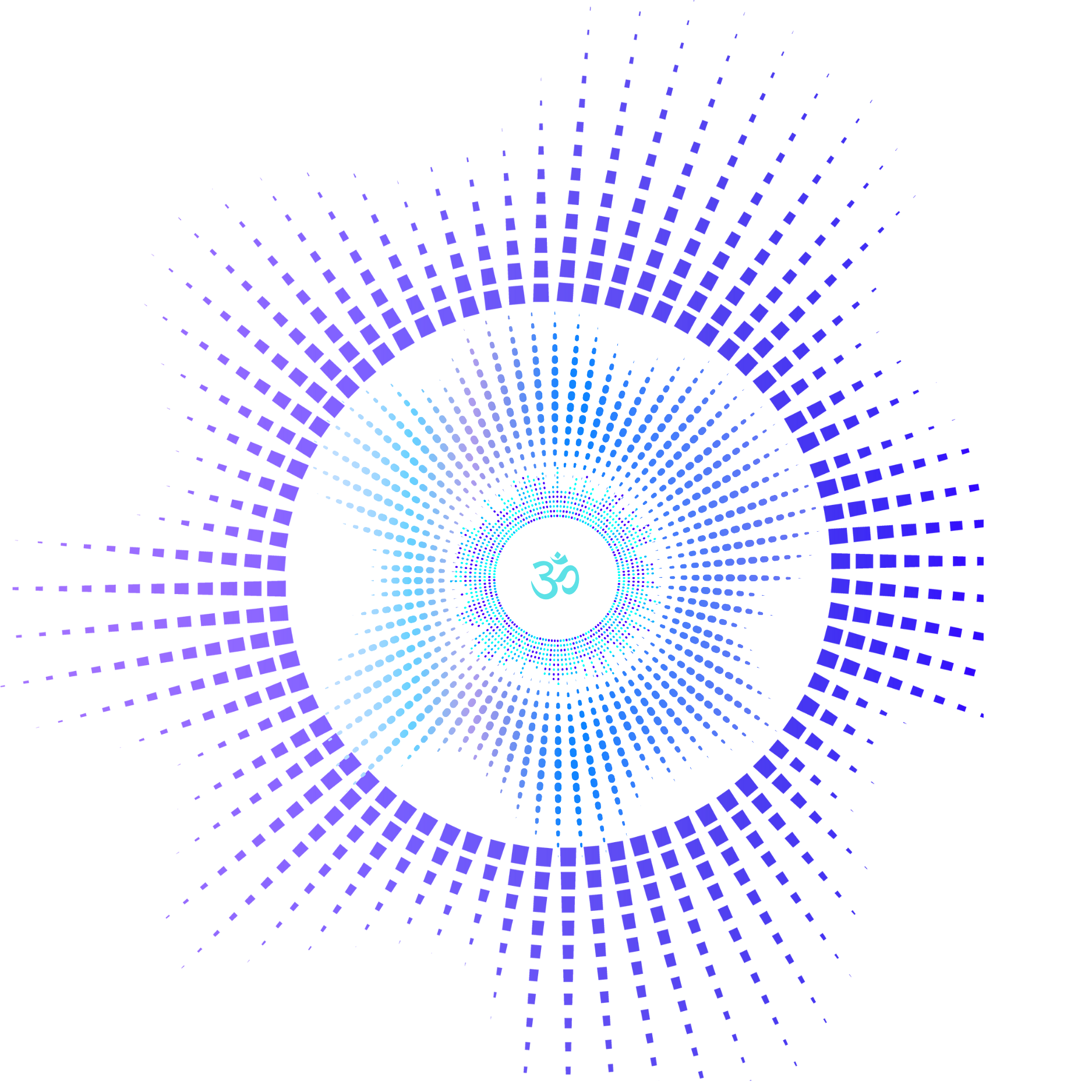 Abstract digital image of a circuit board in blue and purple shades with a glowing center, resembling a microchip or electronic component.
