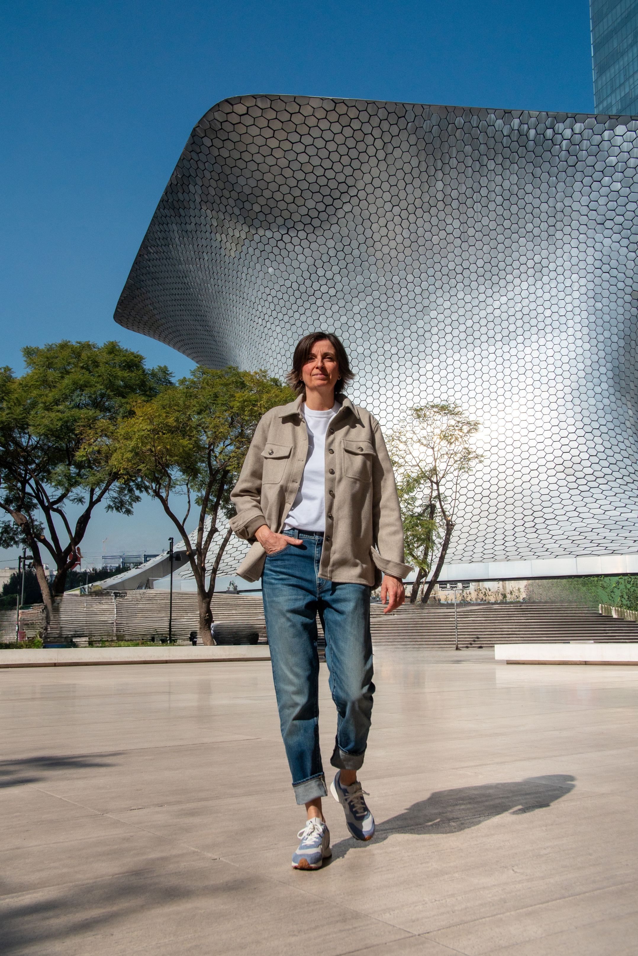 Photo de Delphine Auber, coach emotionnel sportif, en exterieur