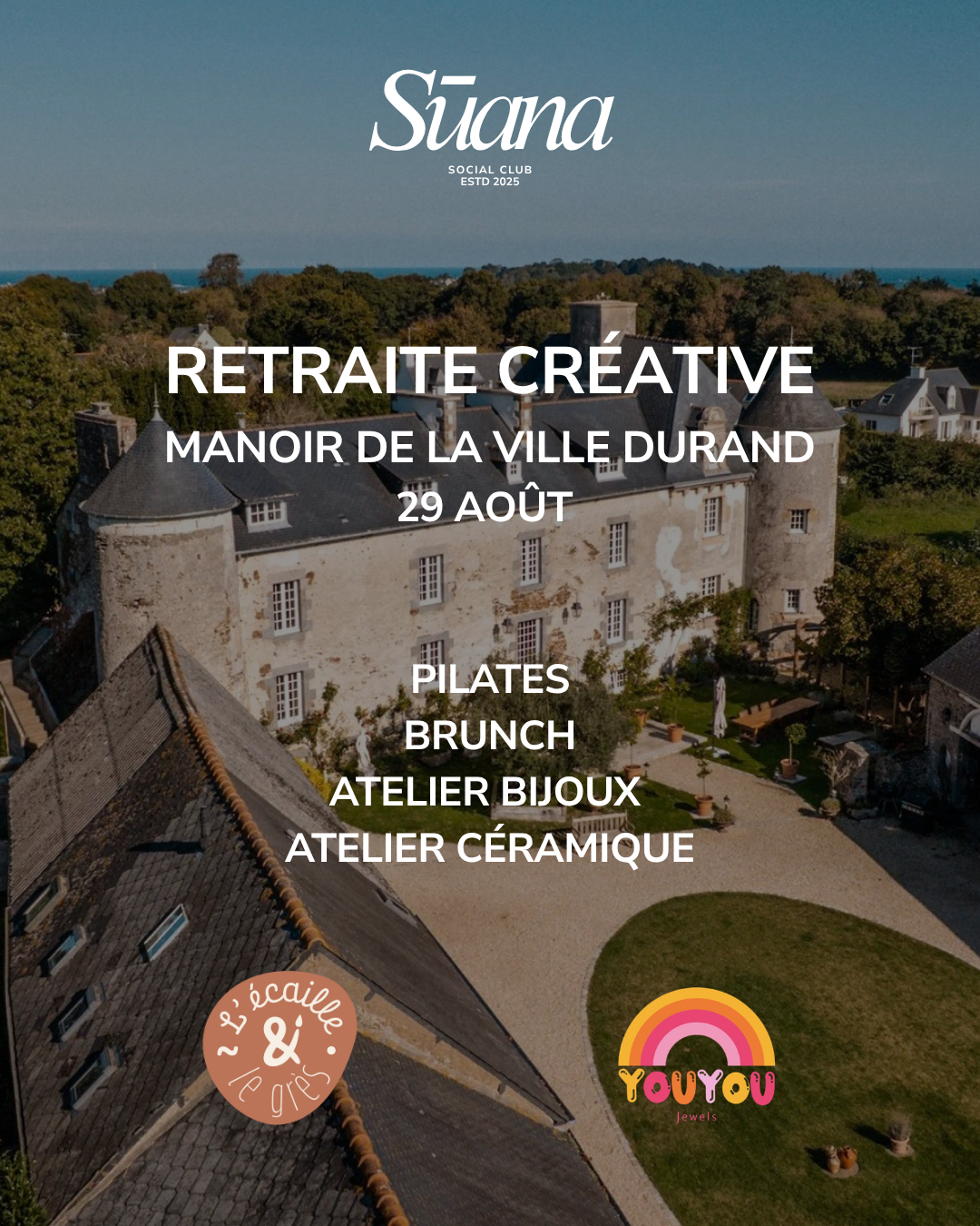 Retraite créative au Manoir La Ville Durand