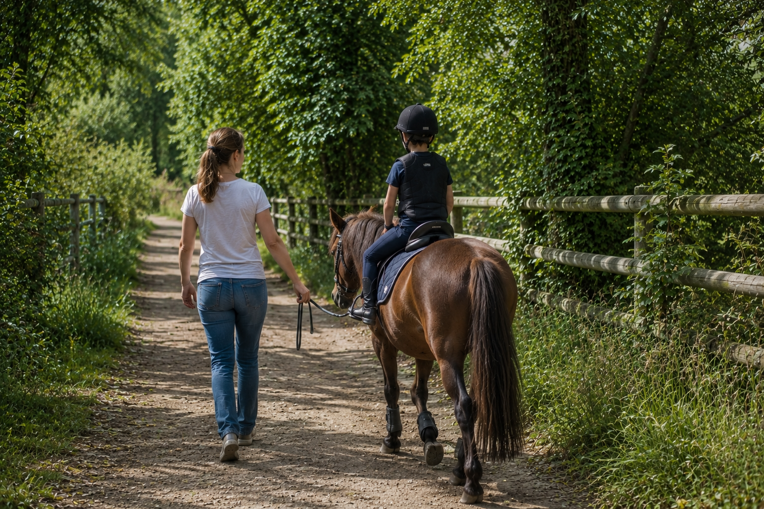 Baptême Poney