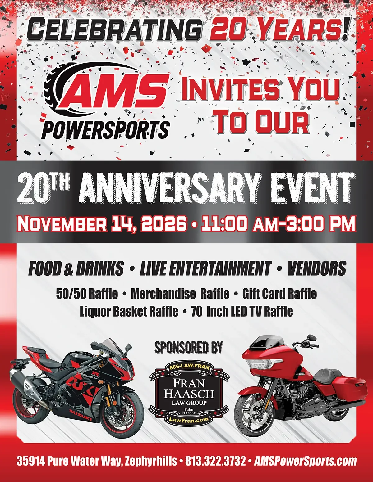 AMS Powersports 20th Anniversary Celebration