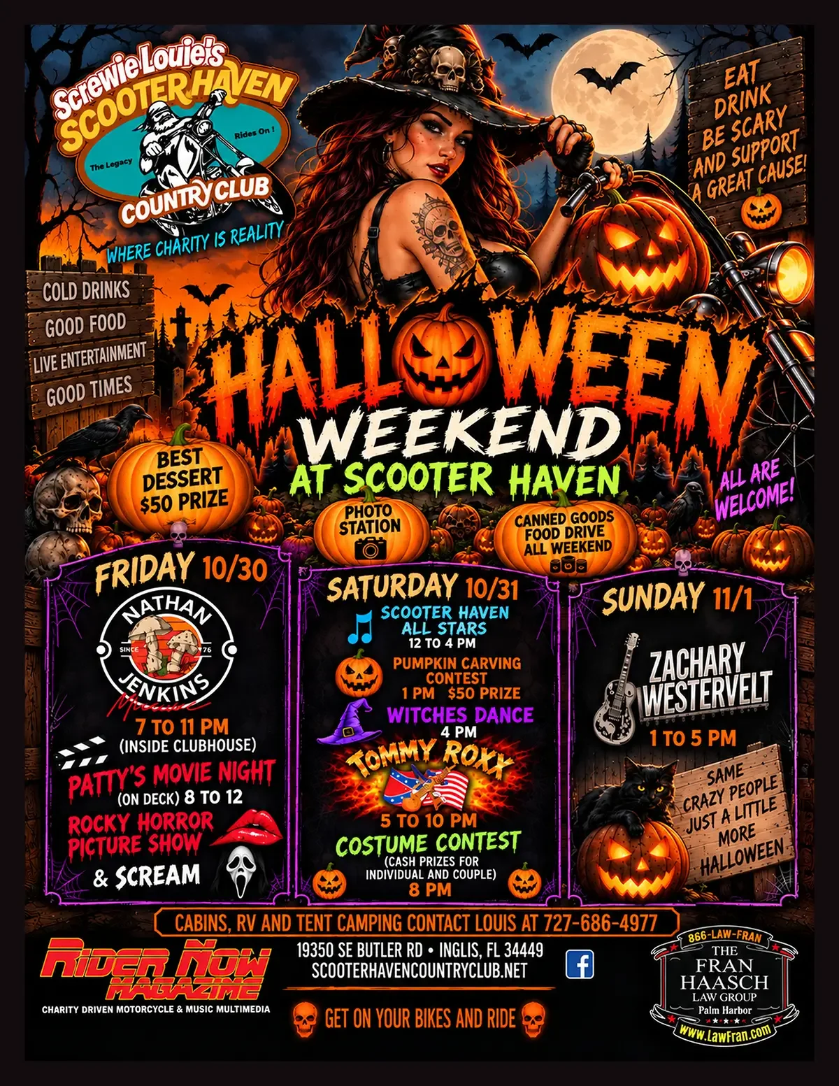 Scooter Haven Halloween Weekend