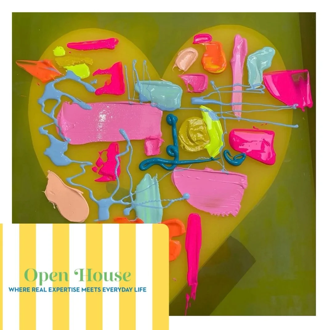 New Column Live on @idealhomeuk about how screen printing and thinking about colour combos all day shapes how I use colour in my home. ❤️ Not sure how a sneaky pic of me ended up in my article 🤣 must have sent that over in my folder to my editor in 