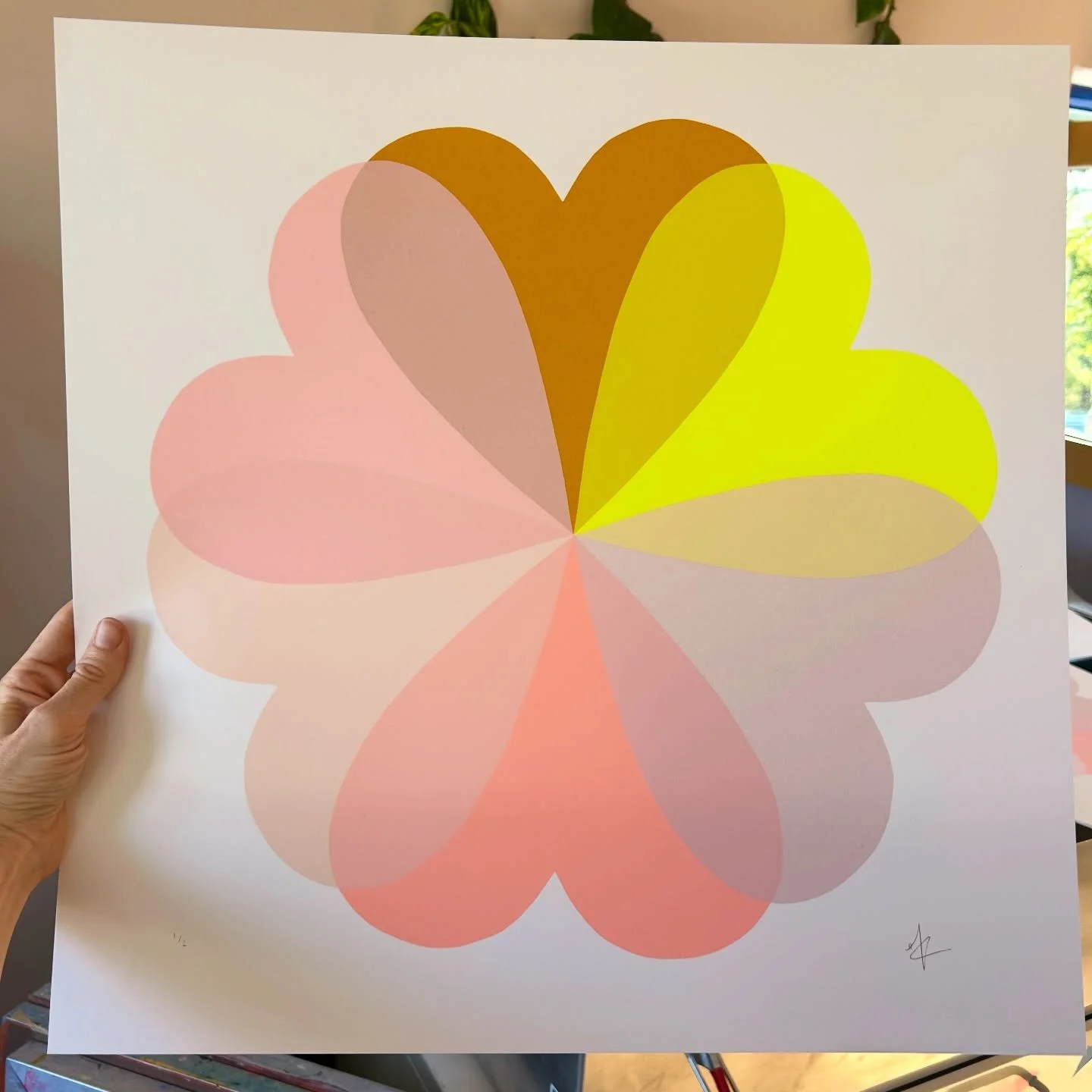 Another week of not managing to consistently post on here, although life&rsquo;s been hectic lately. I always think I need something new to post and show, but actually just packing up a Large Hearts and Flowers print order that&rsquo;s come in (thank
