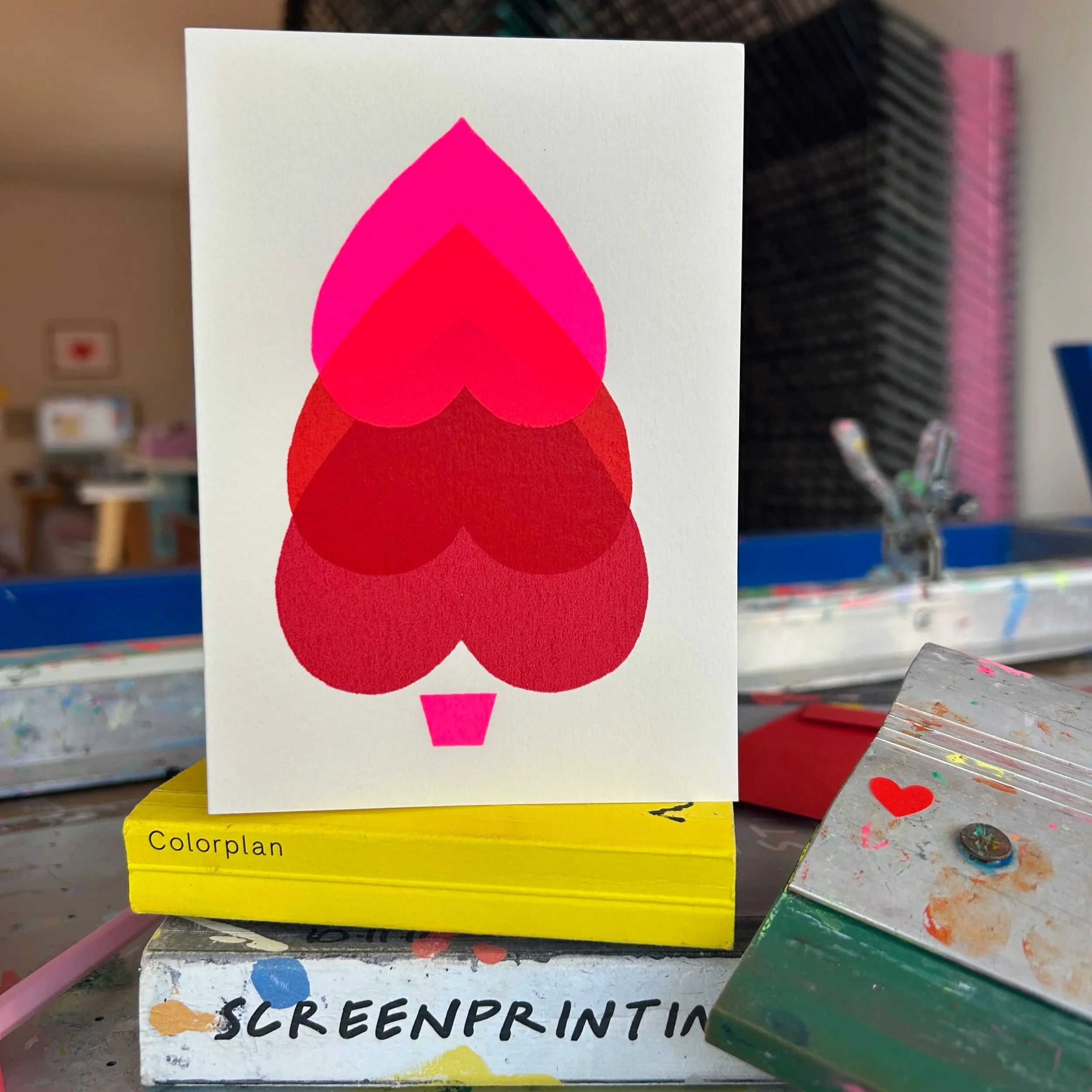 Hand Screen Printed | Christmas Tree Card