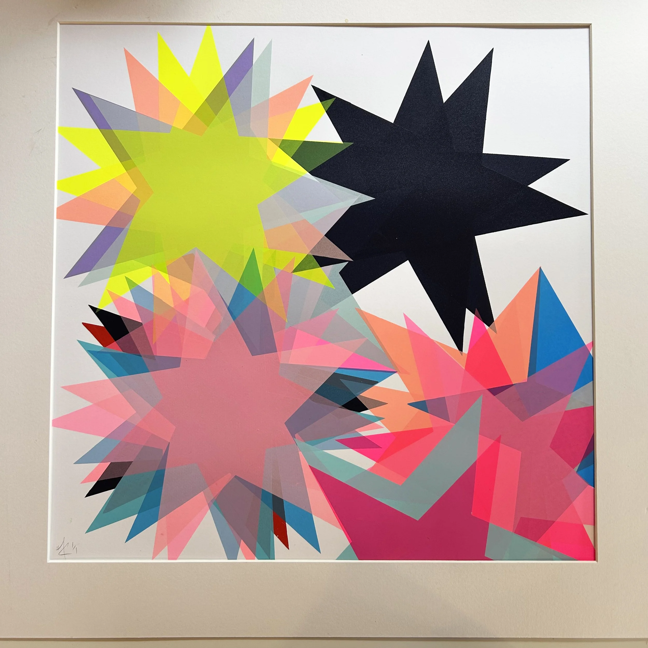 STAR BURST | TestSheet, Splatter
