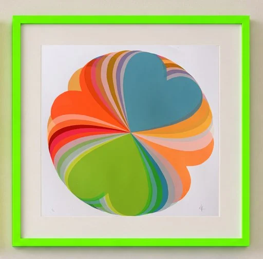 Abstract Hearts | Neon Dreams