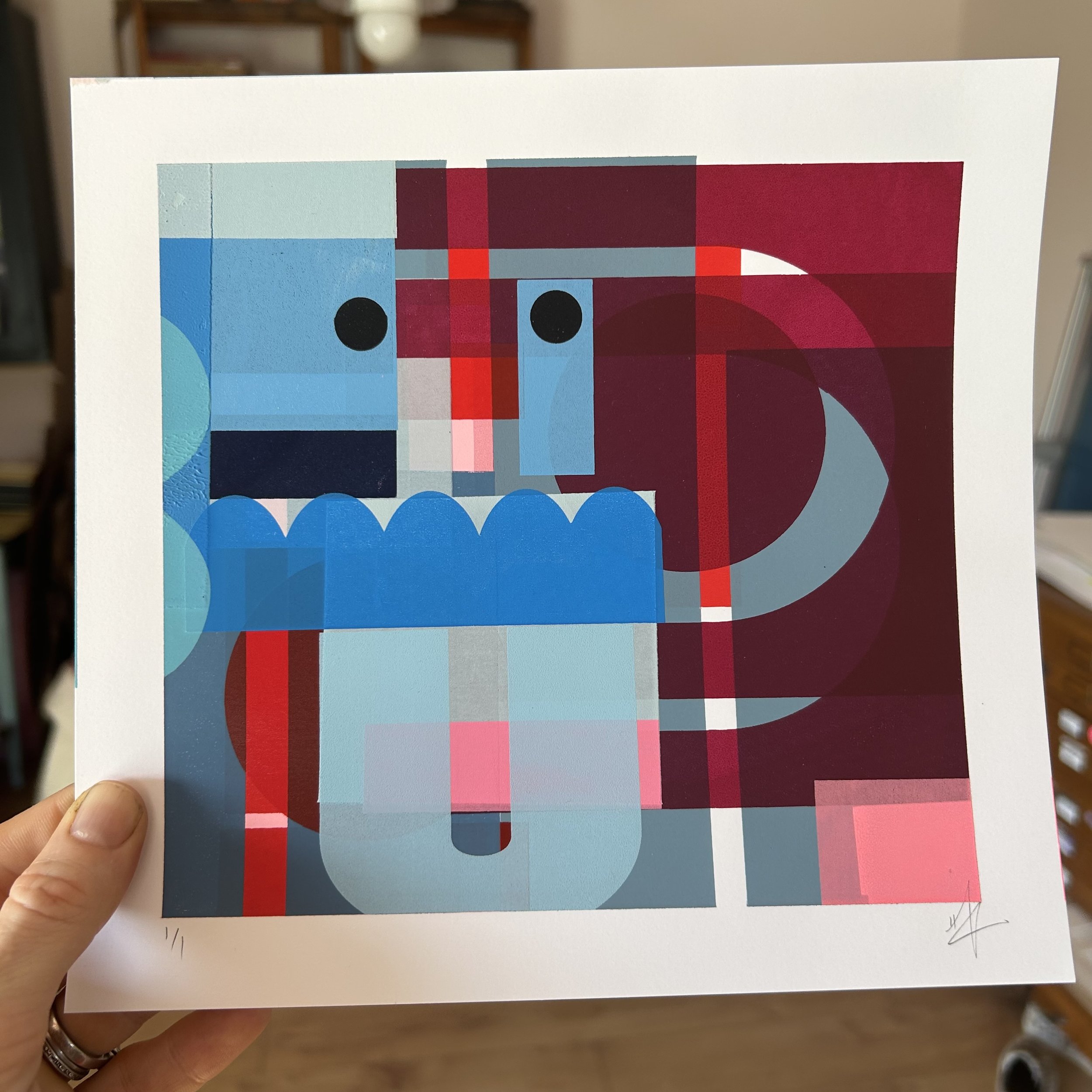 Mini Abstract | Screen Print