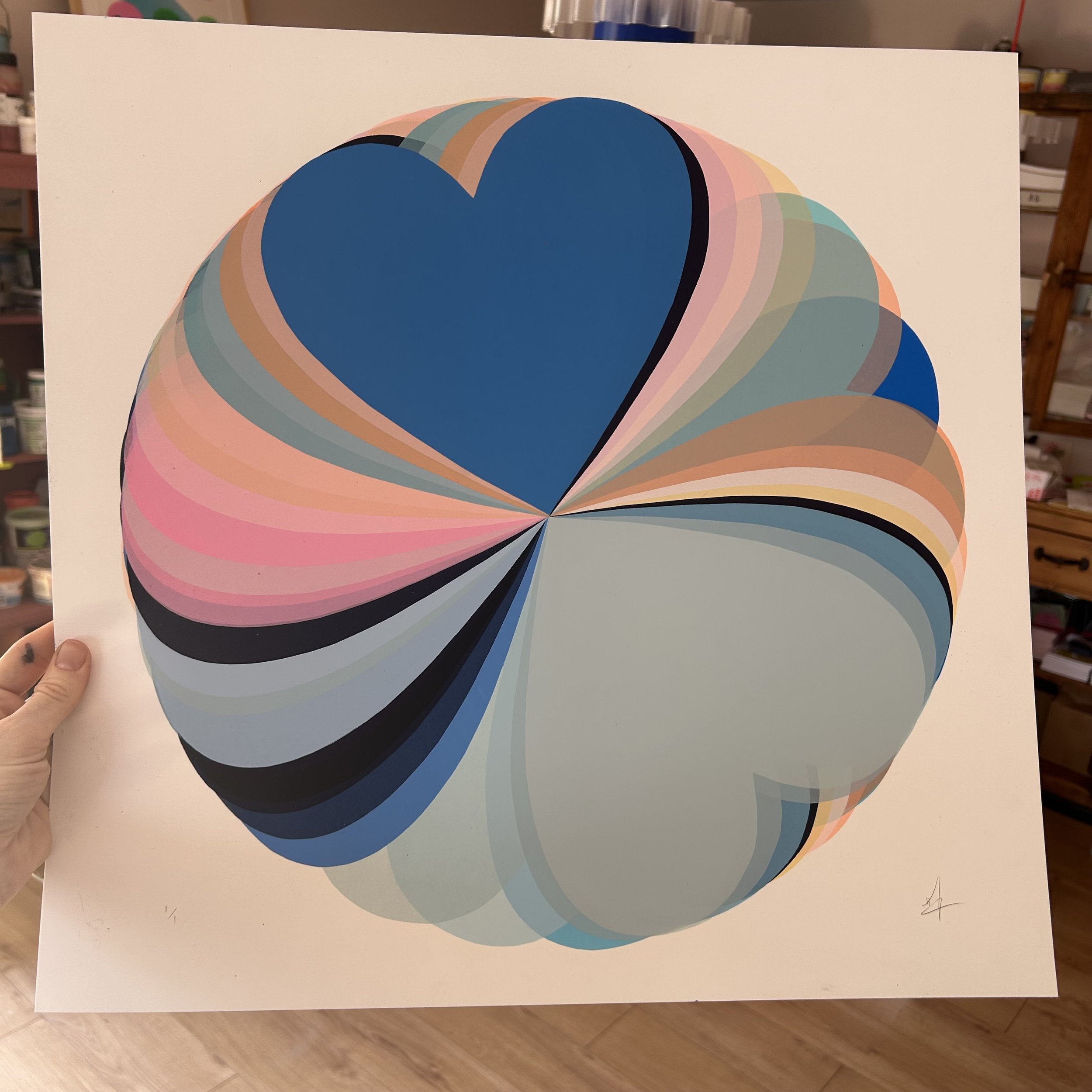 Large Frilly Hearts and Flowers | 6
