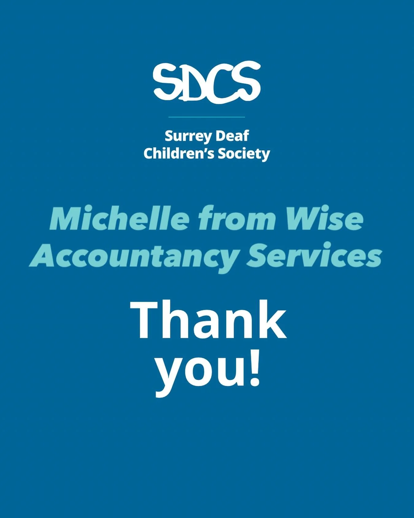 ✨ Another massive thank you! ✨
Last year we made some changes to our finance arrangements, which left our Treasurer struggling to complete the SDCS submission for the Charity Commission.
She put out an SOS to Michelle from @wiseaccountancyservices an