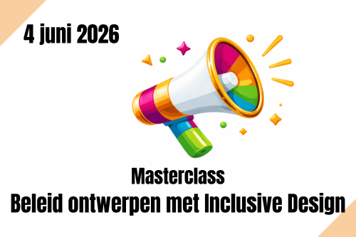 Masterclass - Beleid ontwerpen met inclusive design