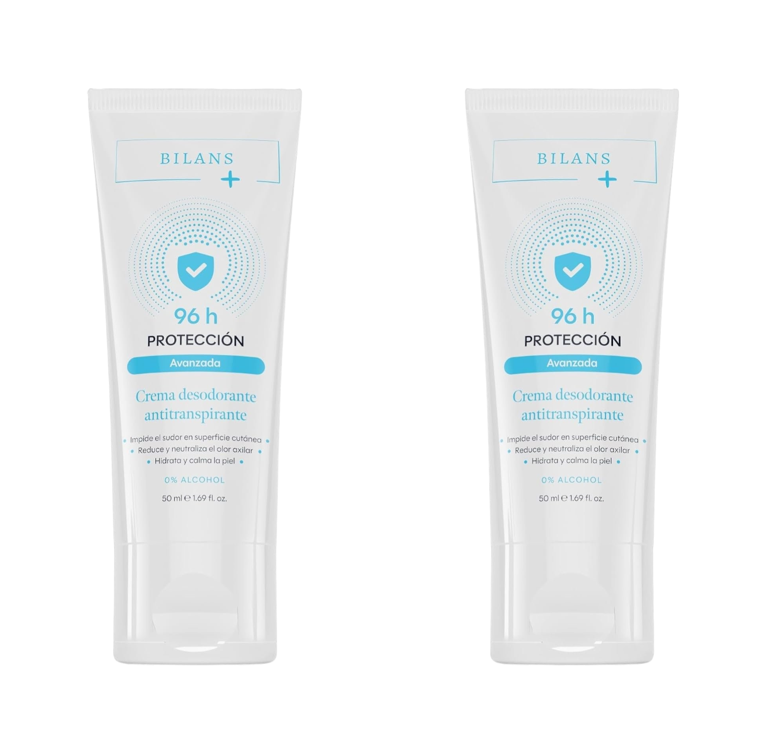 BILANS+ DUO 100ml Desodorante antitranspirante 96h Protección avanzada