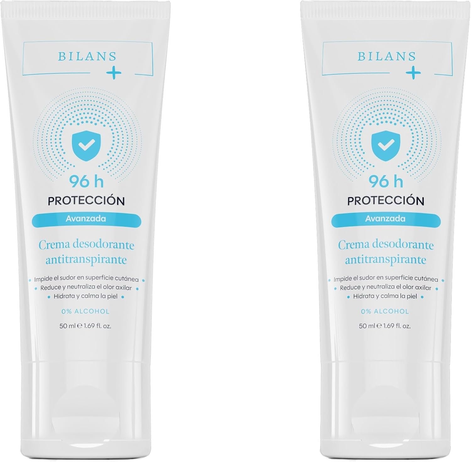 BILANS+ DUO 100ml Desodorante antitranspirante 96h Protección avanzada