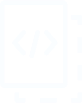 Icon of a smartphone with a code symbol on the screen.