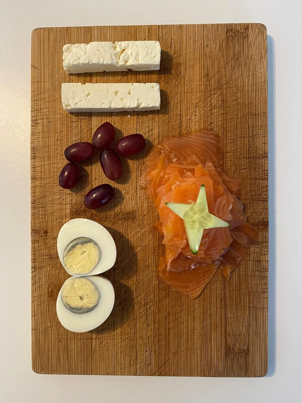 Lazy day, easy plate. Simple, quick and surprisingly inspiring.