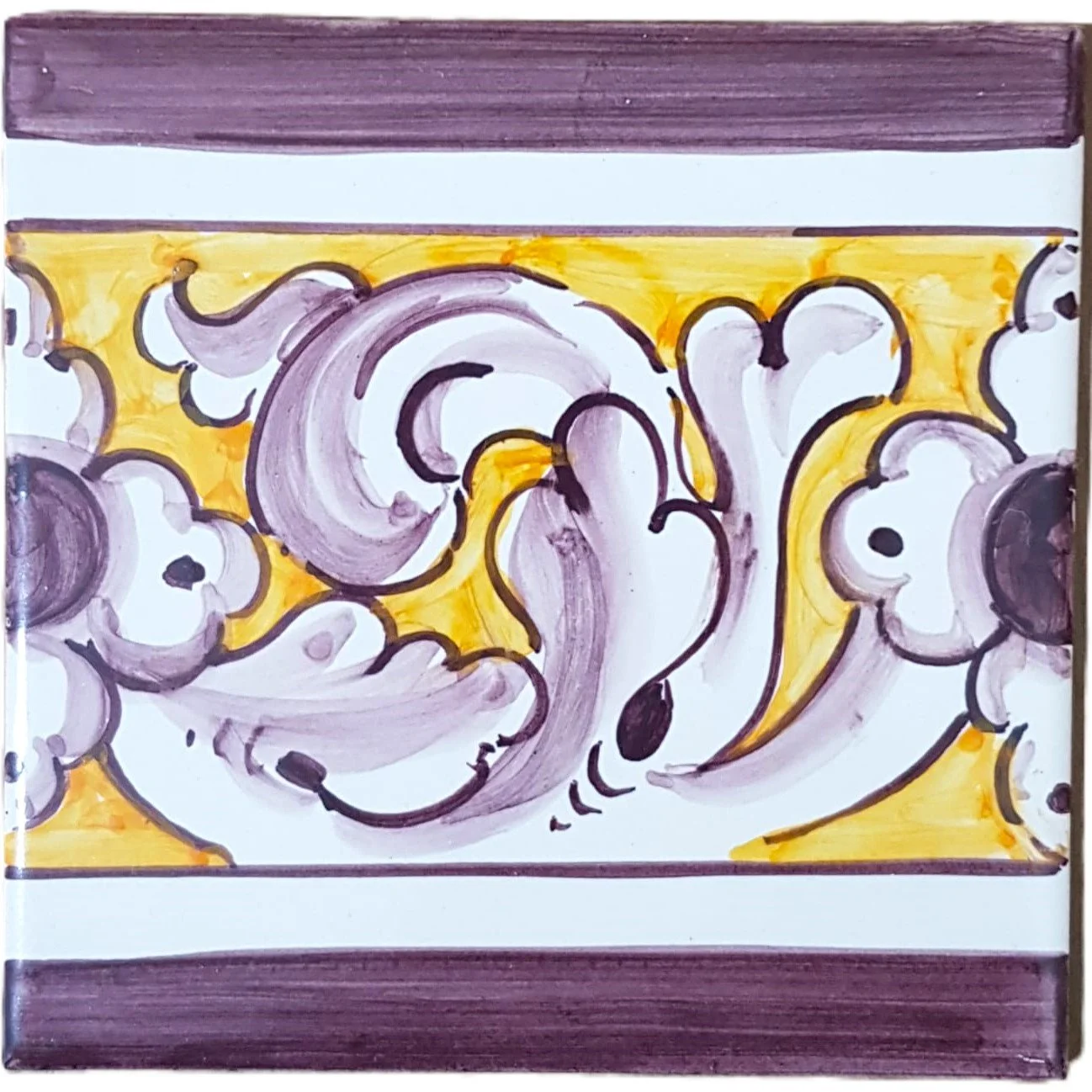 Classic Pattern 2 Border Sepia